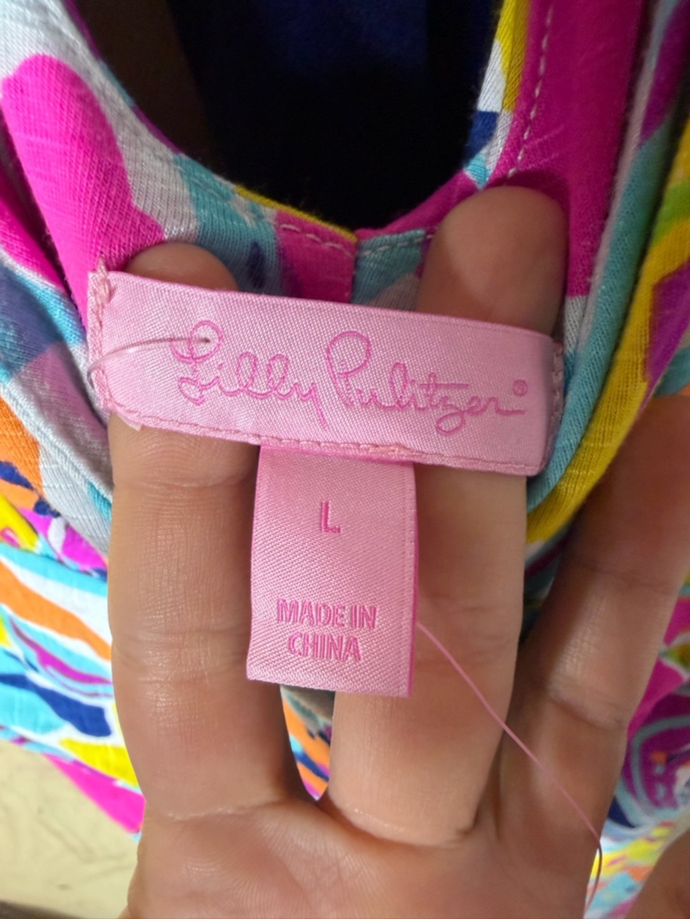 NEW Lilly Pulitzer Amanda Halter Maxi Dress in Besame Mucho Size Large - Picture 7 of 7